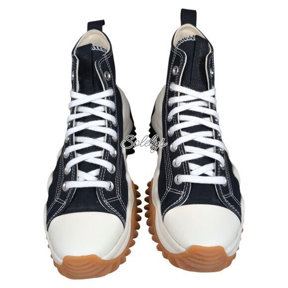 Converse Run Star Motion CX Platform High Top Black White Gum Sneaker Womens 9.5 - Picture 2 of 11